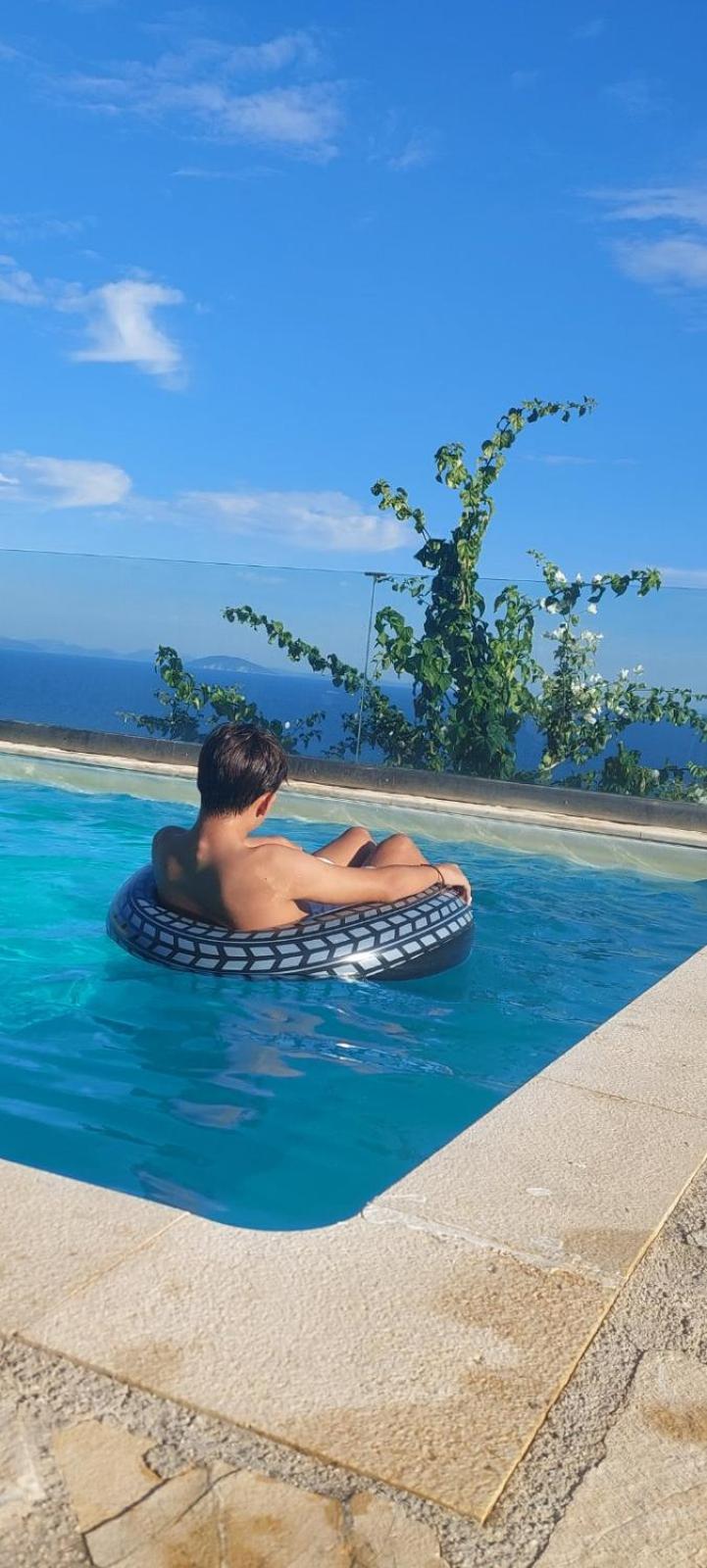 Apollo Romantic Sea View Villa Kivérion Exterior foto